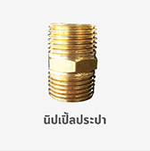 นิปเปิ้ล ประปา ทองเหลือง